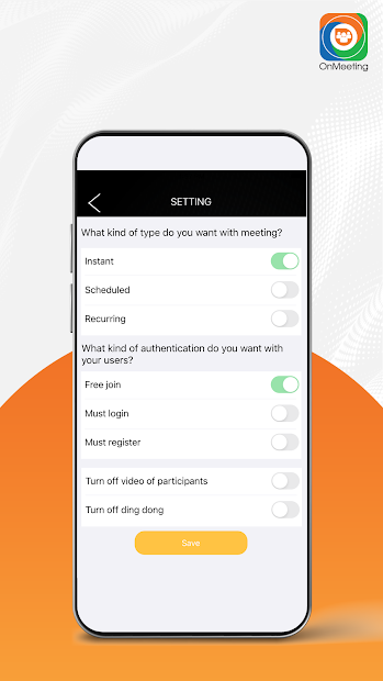Screenshots OnMeeting - Ứng dụng họp online, hội nghị trực tuyến