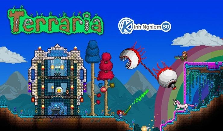 Screenshots Terraria - Bậc thầy sáng tạo | Game đi cảnh đồ họa pixel