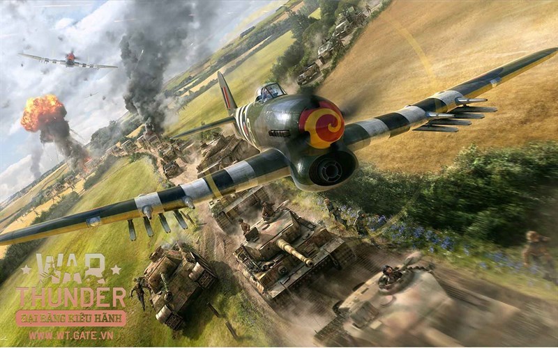 Screenshots War Thunder - Game không chiến rực lửa vô cùng hấp dẫn