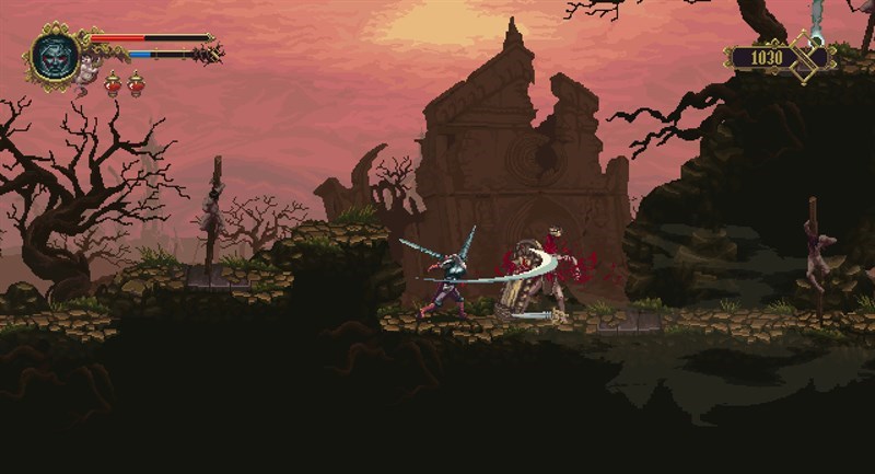 Screenshots Blasphemous - Tựa game chặt chém theo phong cách Pixel