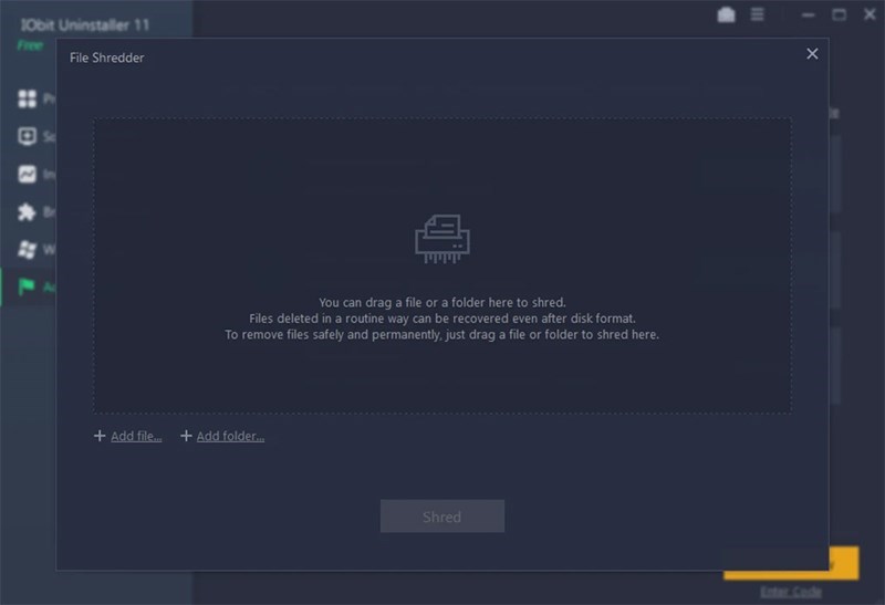 Screenshots Iobit Uninstaller: Gỡ cài đặt hoàn toàn phần mềm không mong muốn