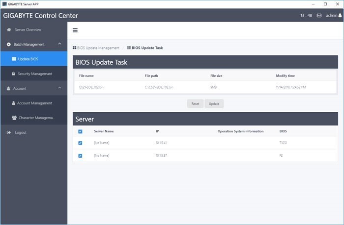 Screenshots Gigabyte Control Center - Phần mềm điều khiển hệ thống laptop Gigabyte