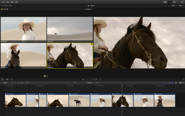 Screenshots Final Cut Pro X – Phần mềm chỉnh sửa, dựng phim trên Mac chuyên nghiệp