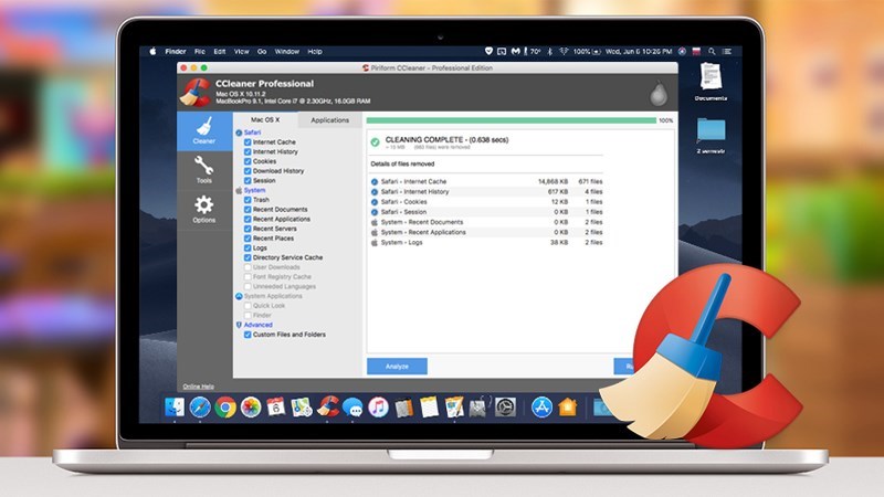 Screenshots CCleaner: Phần mềm gỡ ứng dụng tận gốc, dọn rác, tăng tốc máy tính