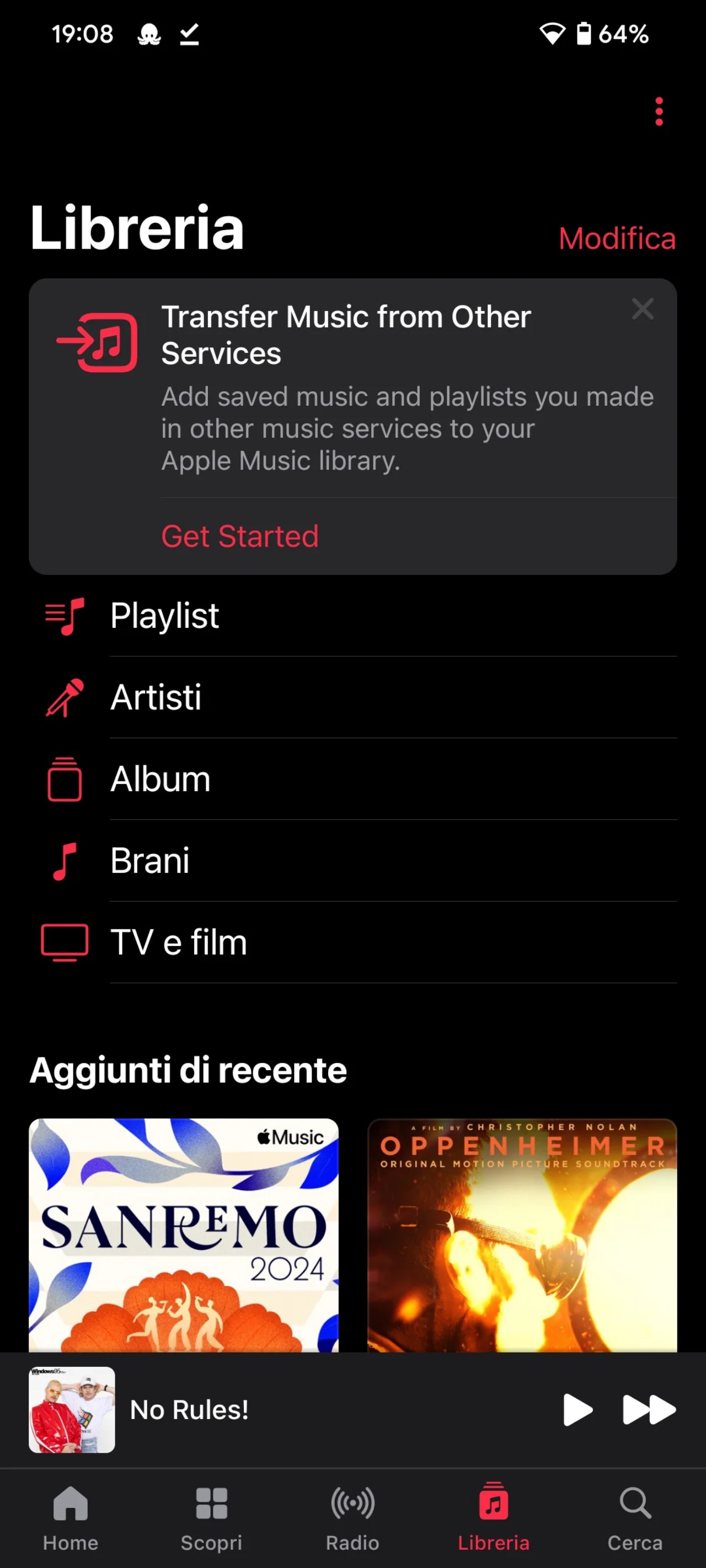 Apple đang thử nghiệm cách chuyển nhạc từ Spotify sang Apple Music Apple đang thử nghiệm cách chuyển nhạc từ Spotify sang Apple Music