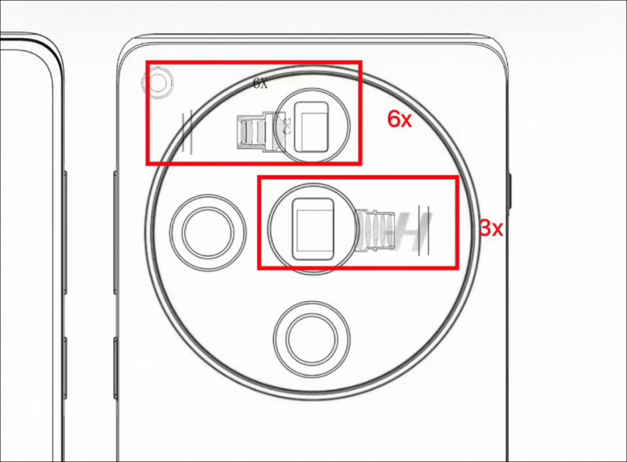 Có thể OPPO Find X7 Ultra được thiết kế dạng tròn và 3 ống kính 50 MP. Nguồn: Gizmochina Có thể OPPO Find X7 Ultra được thiết kế dạng tròn và 3 ống kính 50 MP. Nguồn: Gizmochina