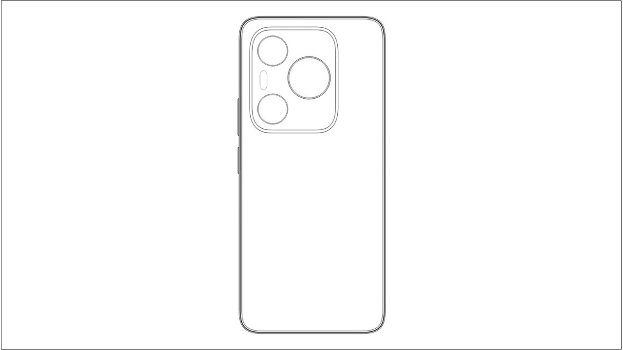 Bản vẽ thiết kế của chiếc Huawei P70 Bản vẽ thiết kế của chiếc Huawei P70