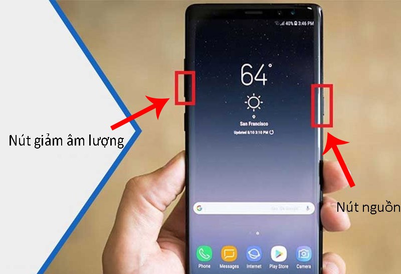 Sử dụng các phím cứng vật lý truyền thống Sử dụng các phím cứng vật lý truyền thống