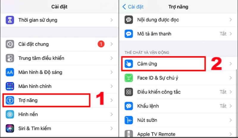Chụp màn hình iPhone 14 series bằng phím Home ảo Chụp màn hình iPhone 14 series bằng phím Home ảo