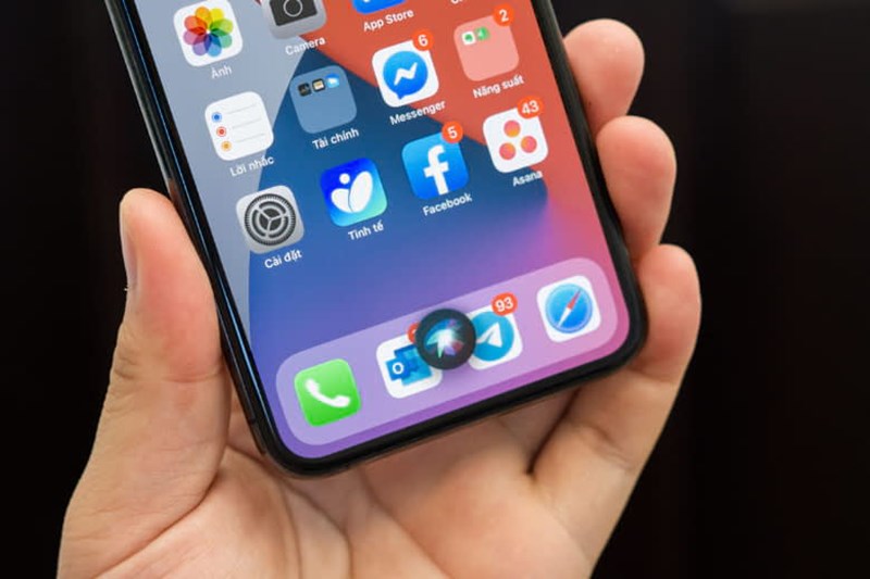 Kích hoạt Siri thông qua câu lệnh Hey Siri Kích hoạt Siri thông qua câu lệnh Hey Siri
