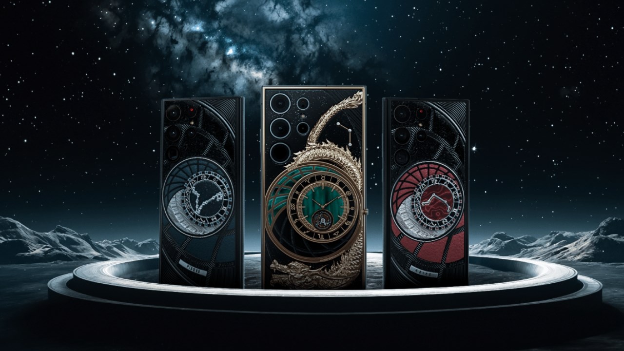 Ngoài ra Caviar còn thiết kế các mẫu Galaxy S24 Ultra kết hợp các cung hoàng đạo Ngoài ra Caviar còn thiết kế các mẫu Galaxy S24 Ultra kết hợp các cung hoàng đạo