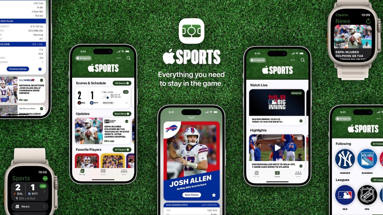 Apple mới đây đã cho ra mắt Apple Sports