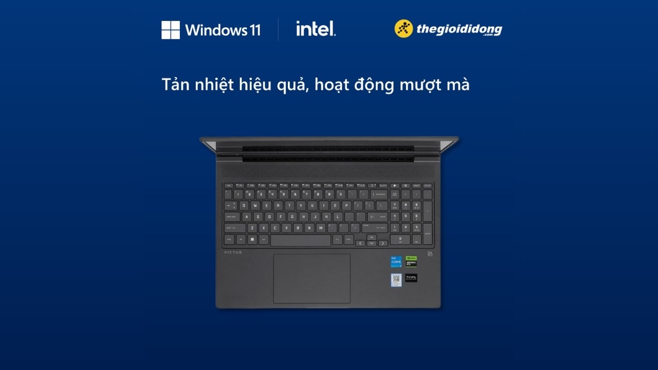 Tận hưởng đỉnh cao laptop Gaming với Intel Core i5 - HP Gaming Victus 16 r0130TX