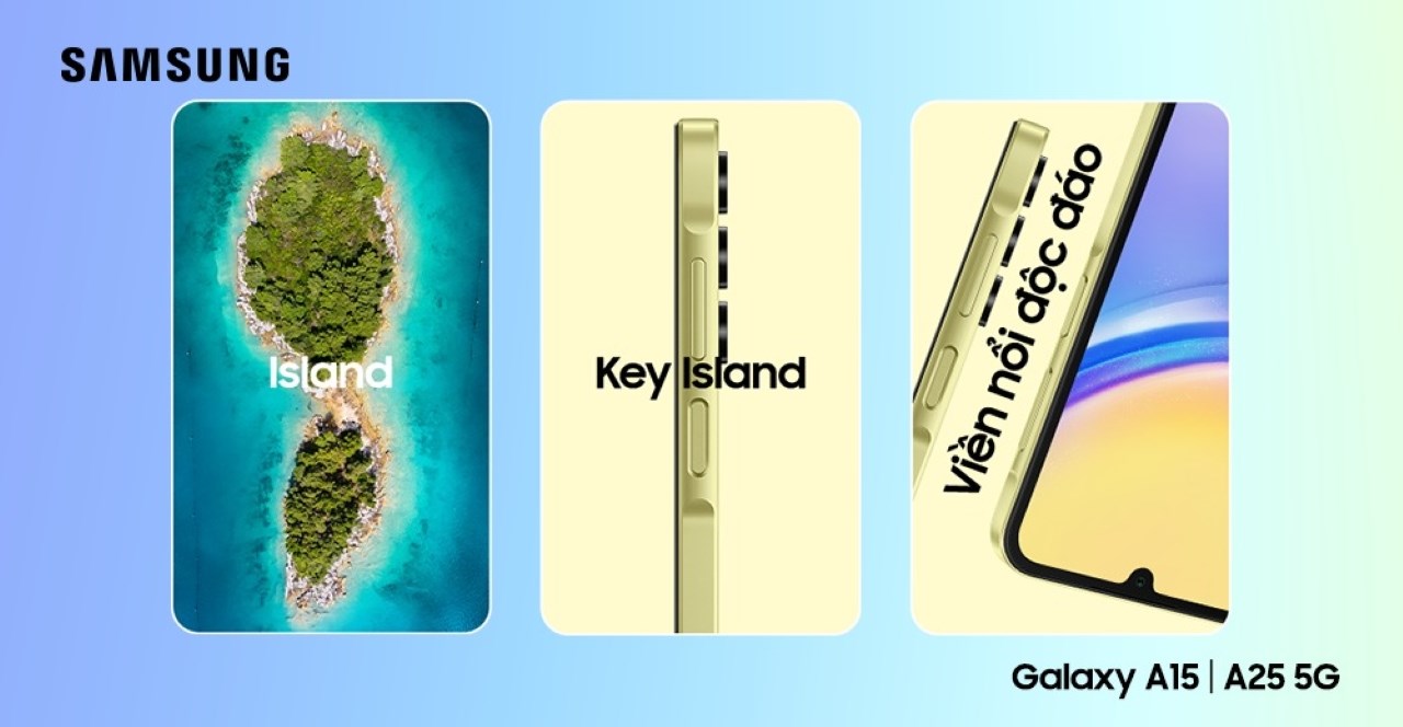 Thiết kế viền nổi Key Island với 4 cạnh được bo góc hợp lý tạo cảm giác cầm nắm chắc chắn nhưng thoải mái