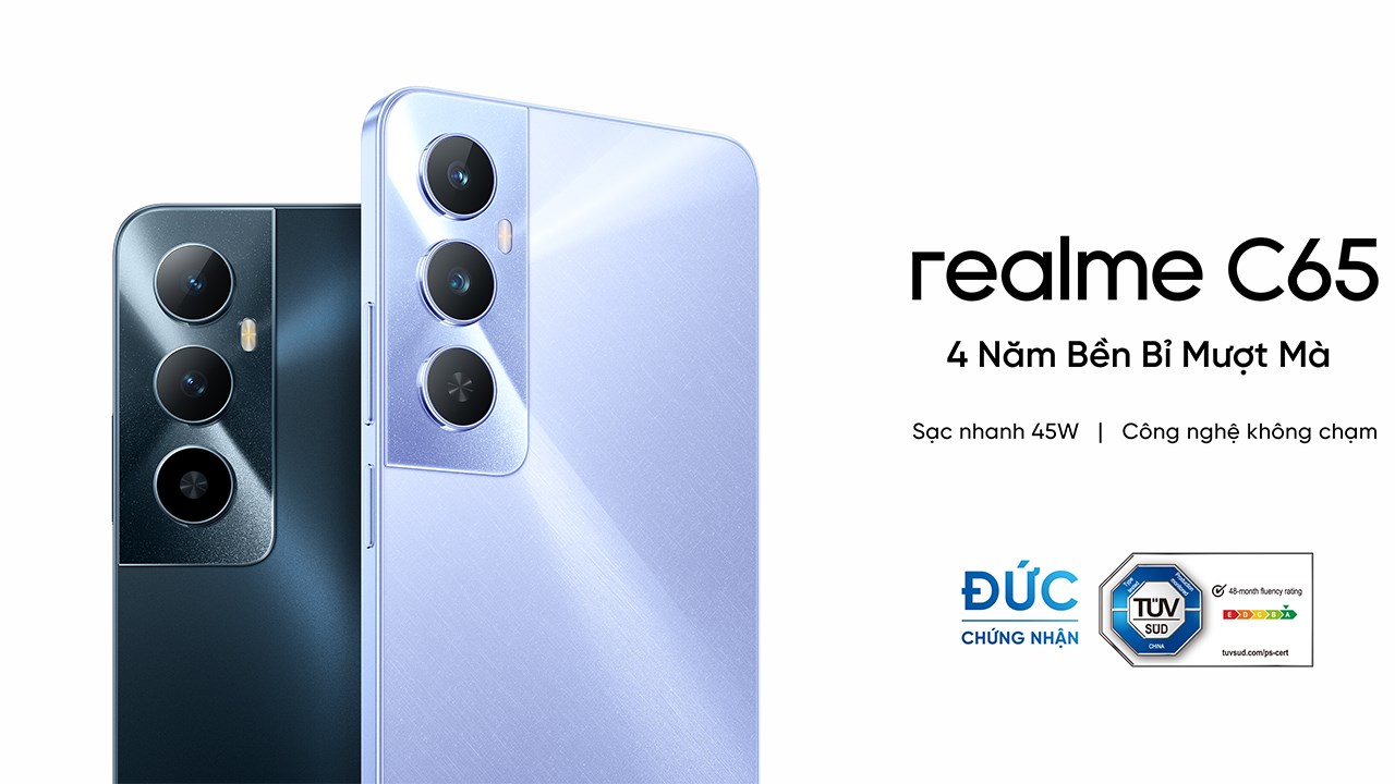 Mua realme C65 nhận Mua realme C65 nhận