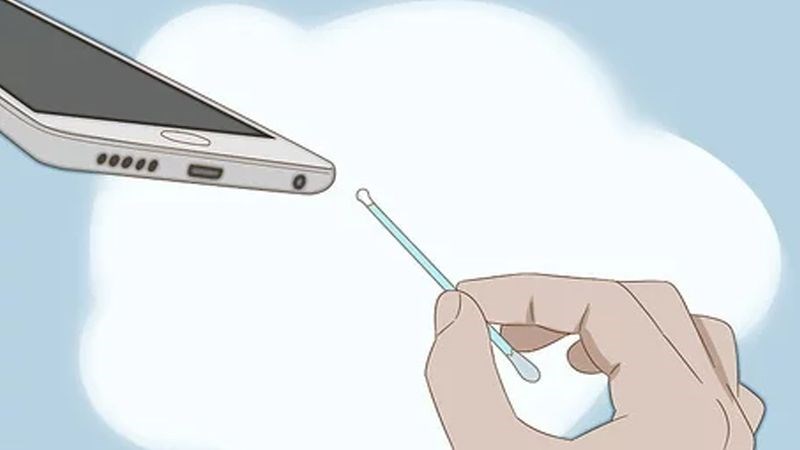 Vệ sinh loa bằng tăm bông Vệ sinh loa bằng tăm bông
