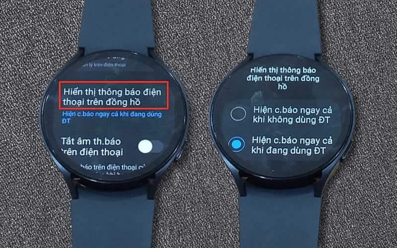 Tùy chỉnh cài đặt hiển thị thông báo Tùy chỉnh cài đặt hiển thị thông báo