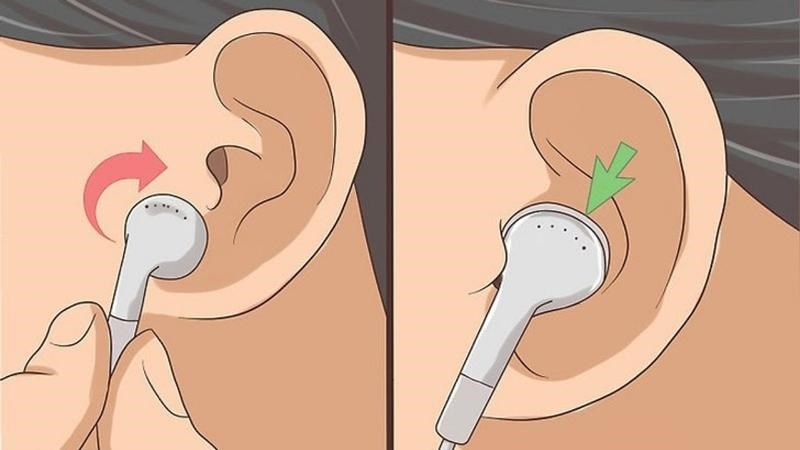 Cách đeo tai nghe Baseus Earbuds