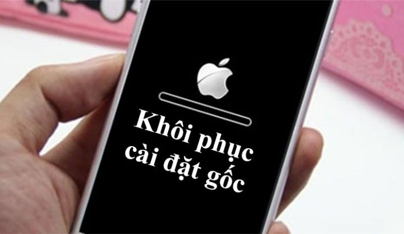 Khôi phục lại cài đặt gốc iPhone 14 series