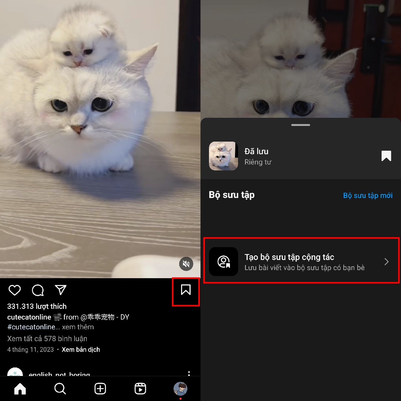 Cách tạo bộ sưu tập cộng tác trên Instagram Cách tạo bộ sưu tập cộng tác trên Instagram
