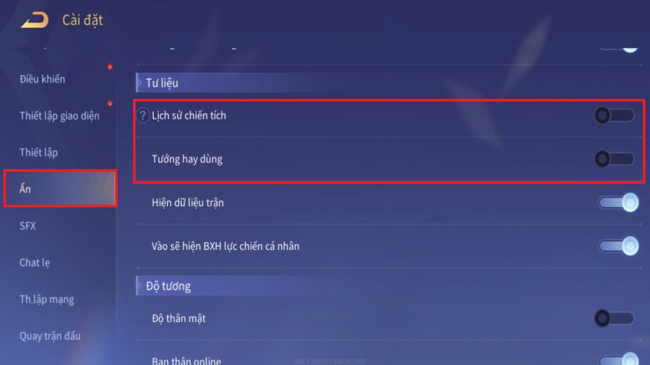 Cách tắt online Liên Quân