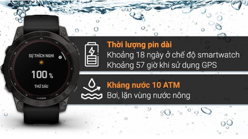 Thời lượng sử dụng lên tới 18 ngày