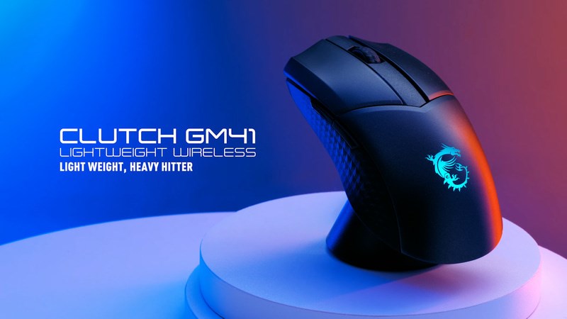 Chuột MSI được trang bị các linh kiện tốt nhất