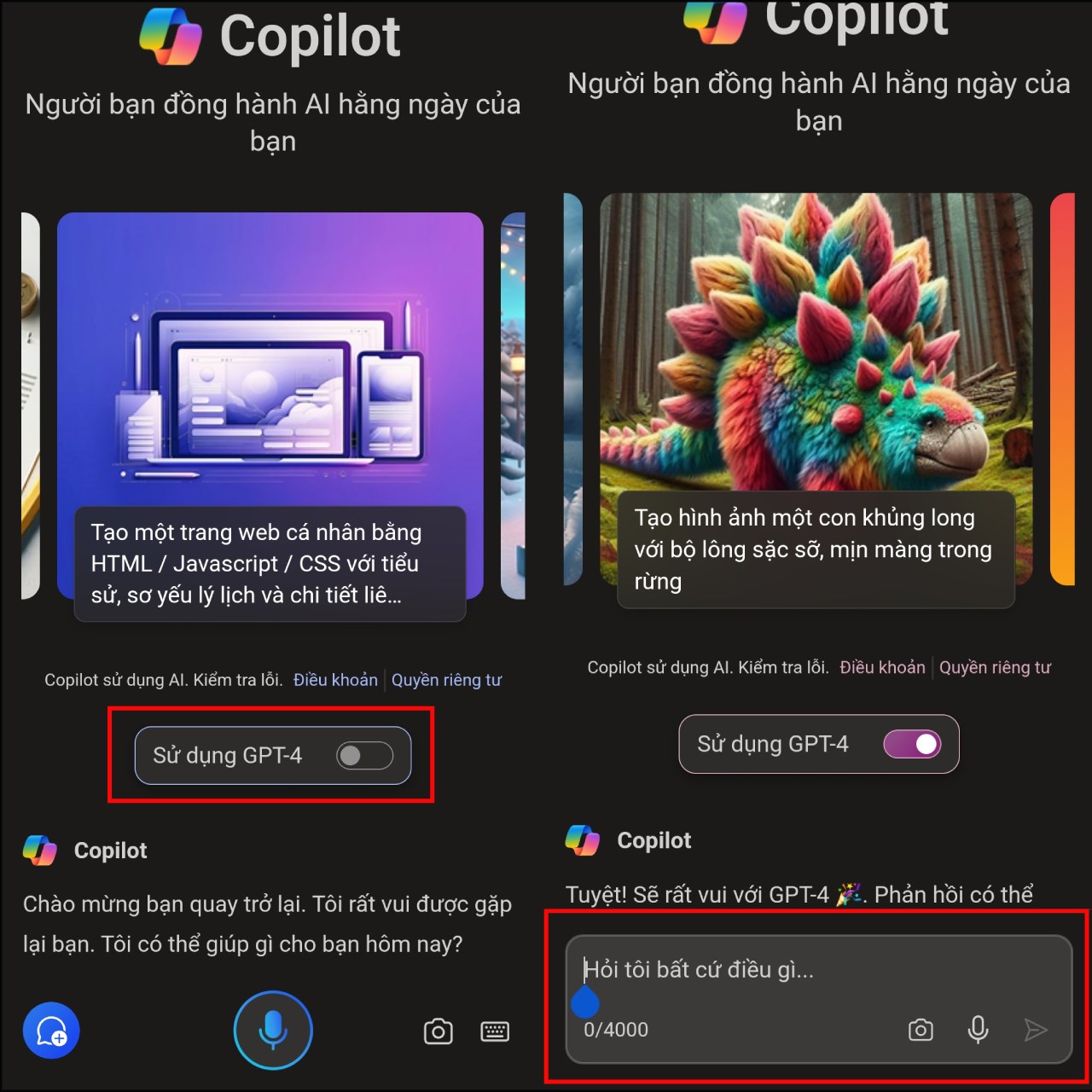 Cách sử dụng Microsoft Copilot trên điện thoại