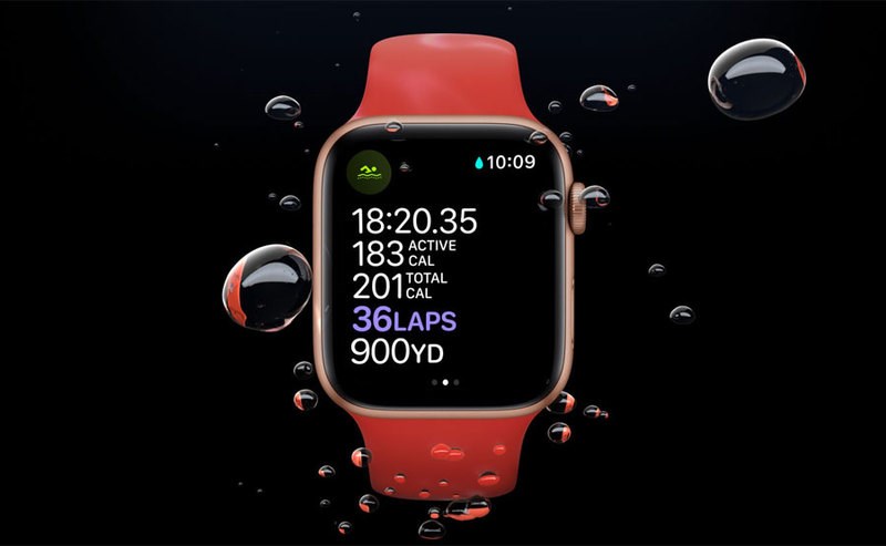 Khả năng chống nước với công nghệ WR50 đên từ Apple Watch SE GPS