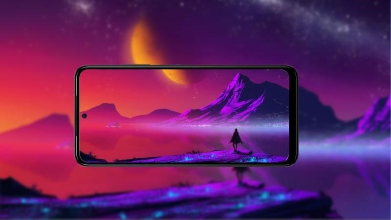 Màn hình AMOLED hiển thị rõ ràng, đẹp mắt