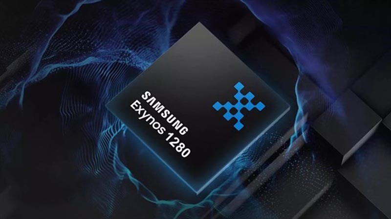 Con chip Exynos 1280 cho hiệu năng tốt trong tầm giá