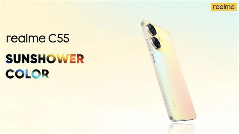 Realme C55 đang gây hứng thú với màu sắc mới