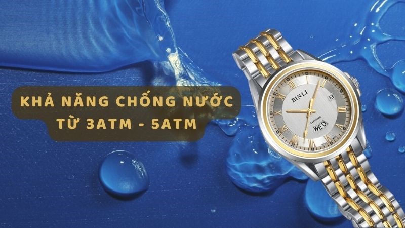 Khả năng chống nước khá cao Khả năng chống nước khá cao