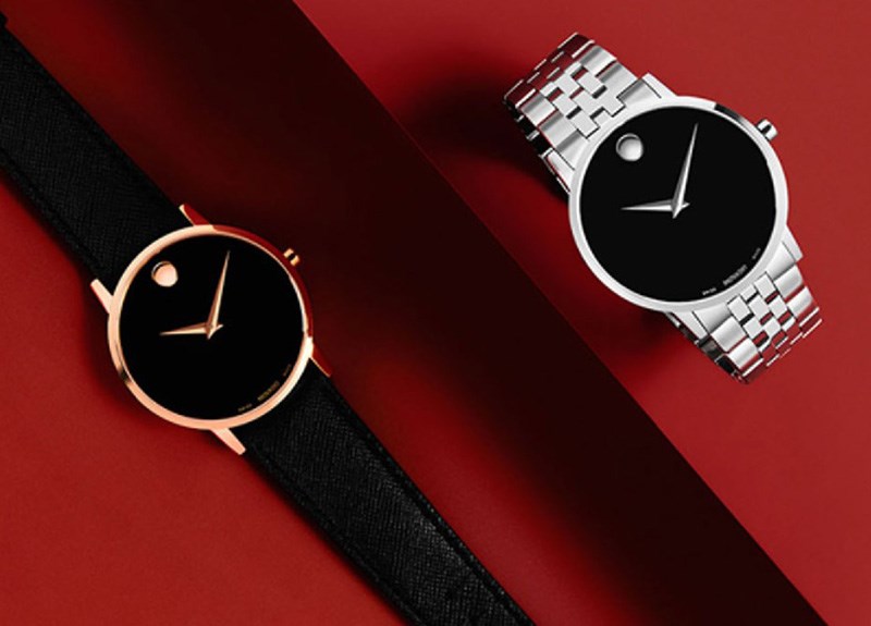Đồng hồ Movado nổi tiếng với lối thiết kế đơn giản Đồng hồ Movado nổi tiếng với lối thiết kế đơn giản