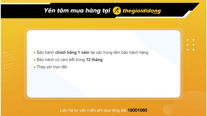 Chính sách bảo hành Chính sách bảo hành