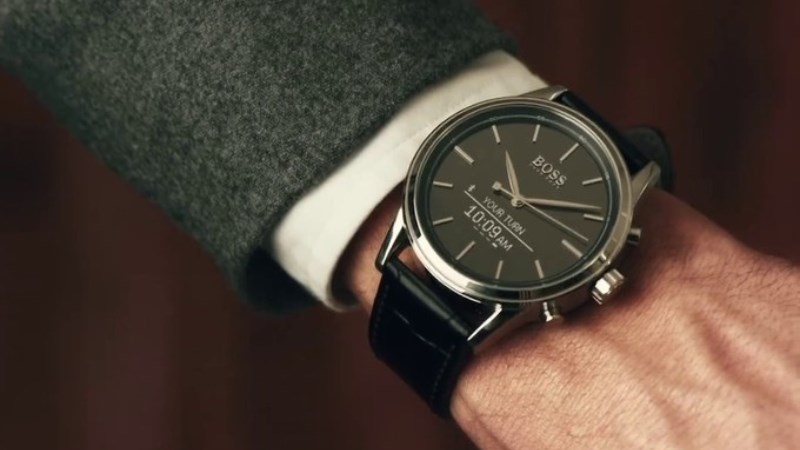 Đồng hồ dây da của Hugo Boss được thiết kế với vẻ ngoài thanh lịch Đồng hồ dây da của Hugo Boss được thiết kế với vẻ ngoài thanh lịch