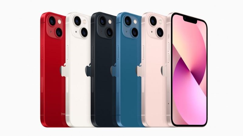 Các màu của iPhone 13 mini
