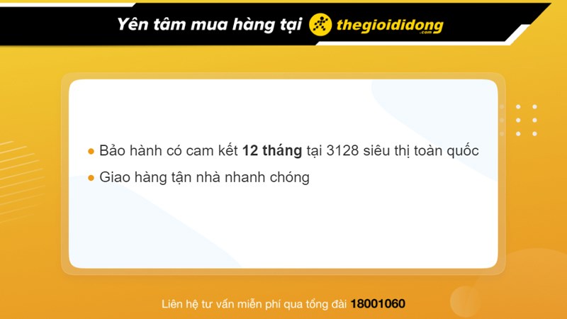 Chính sách bảo hành tại Thế Giới Di Động Chính sách bảo hành tại Thế Giới Di Động