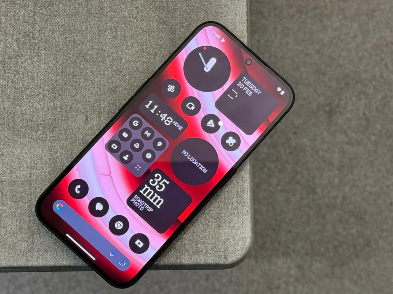 Giao diện Glyph trên Nothing Phone 2(a) có thể cá nhân hóa riêng lên đến 26 vùng Giao diện Glyph trên Nothing Phone 2(a) có thể cá nhân hóa riêng lên đến 26 vùng