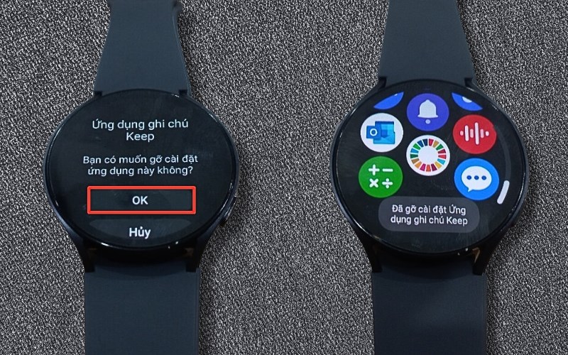 Nhấn OK Nhấn OK
