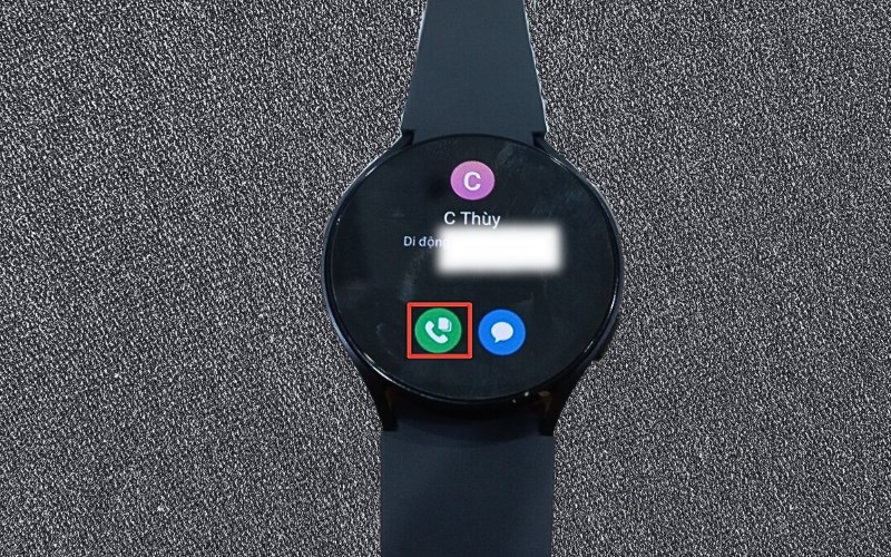 Thực hiện cuộc gọi trên Galaxy Watch 6