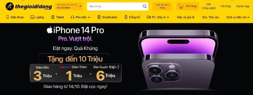 Website Thế Giới Di Động Website Thế Giới Di Động