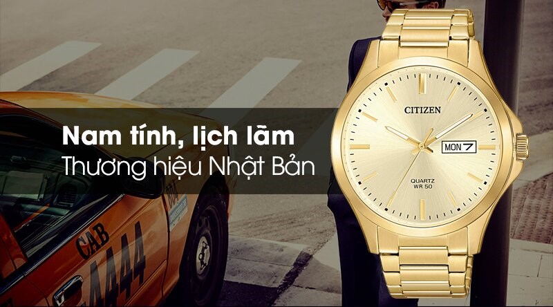 Đồng hồ CITIZEN 41 mm Nam BF2003-84P mang vẻ đẹp nam tính thanh lịch