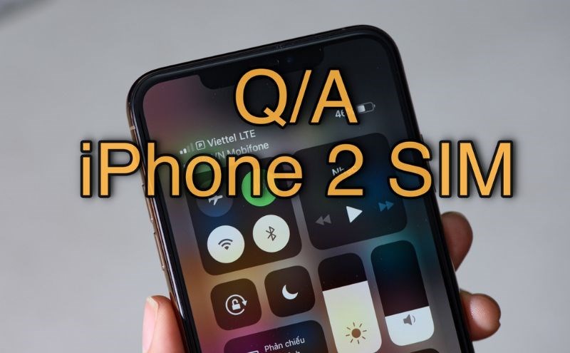 Tại Việt Nam người dùng có thể sử dụng 2 SIM trên iPhone 12