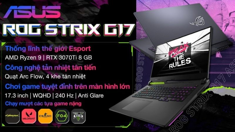 Một mẫu laptop Gaming đầy mạnh mẽ đến từ nhà Asus