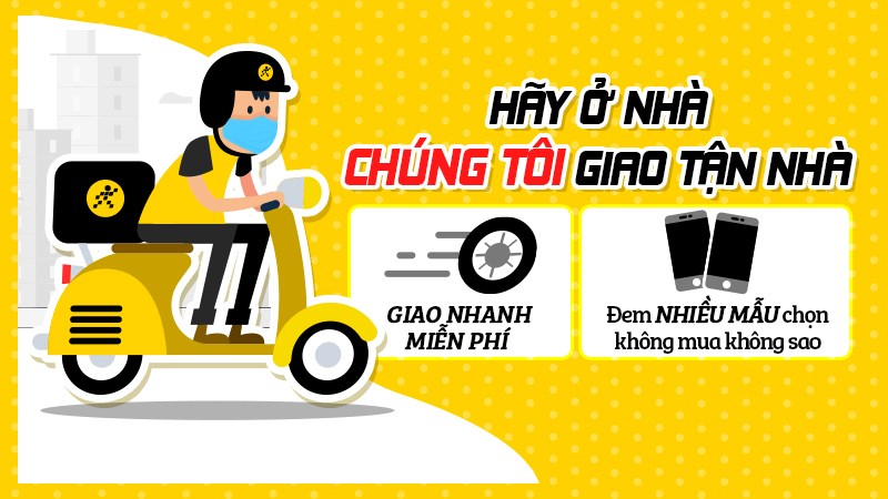 Đơn hàng trên 500.000 đồng tại TGDĐ sẽ được miễn phí giao hàng Đơn hàng trên 500.000 đồng tại TGDĐ sẽ được miễn phí giao hàng