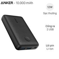 Pin sạc dự phòng 10.000 mAh Anker PowerCore Select A1223