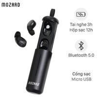 Tai nghe Bluetooth True Wireless Mozard AT5 Đen