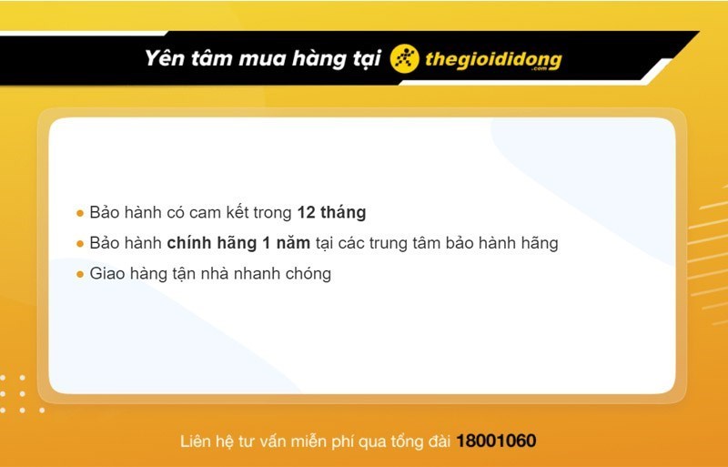 Chính sách bảo hành hấp dẫn Chính sách bảo hành hấp dẫn