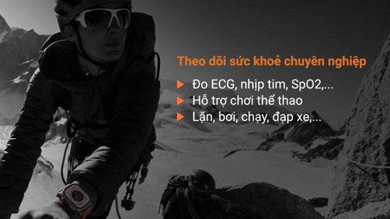 Tính năng chuyên nghiệp để theo dõi sức khỏe Tính năng chuyên nghiệp để theo dõi sức khỏe